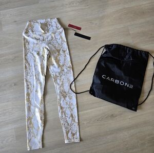 Carbon 38 womans leggings brand new